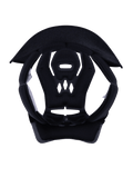 Almofada S-M3 Youth Crown Pad da Alpinestars, acessório para capacete, cinzento, forro interior de substituição com acolchoamento em malha texturizada, forma oval com recortes geométricos de ventilação para respirabilidade, concebida para capacetes de motocross SM3 Youth