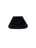 Alpinestars S-M7 Chin Vent, acessório para capacete, preto, componente plástico triangular com furos de ventilação perfurados e logótipo de estrela central em relevo, peça de substituição genuína para sistemas de fluxo de ar de capacetes de motocross