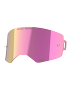 Alpinestars Lente Supertech Espelhada Rosa, acessório para óculos de motocross, rosa espelhado, policarbonato anti-embaciamento