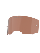 Alpinestars Vision 8-5-3 Replacement Goggle Lens, Copper Rose tint, featuring "ONE GOAL. ONE VISION." etching, high-clarity polycarbonate construction for motocross and off-road racing goggles