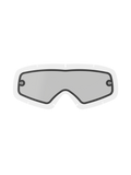 Alpinestars Vision Dual Pane Youth Lens, lente de substituição transparente para óculos de motocross para jovens, design curvo de visão ampla com vedação perimetral preta, pinos de tear-off integrados, construção em policarbonato de painel duplo antiembaciamento
