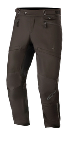 Alpinestars AST-1 V2 Waterproof Pants Short, calças de touring para motociclismo, pretas, construção têxtil impermeável, bolsos com fecho de correr e cintura ajustável, pernas pré-curvadas com logótipo refletor