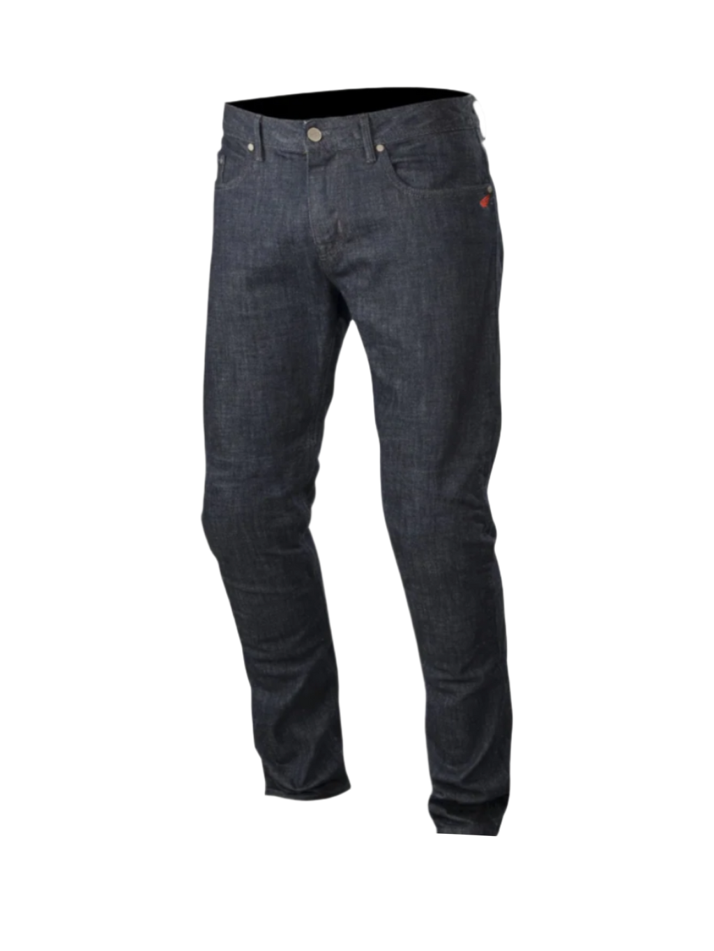 Alpinestars Calças De Ganga Copper, calças de ganga de moto para homem, azul escuro, estilo urbano com corte direito e proteção em fibra aramida.