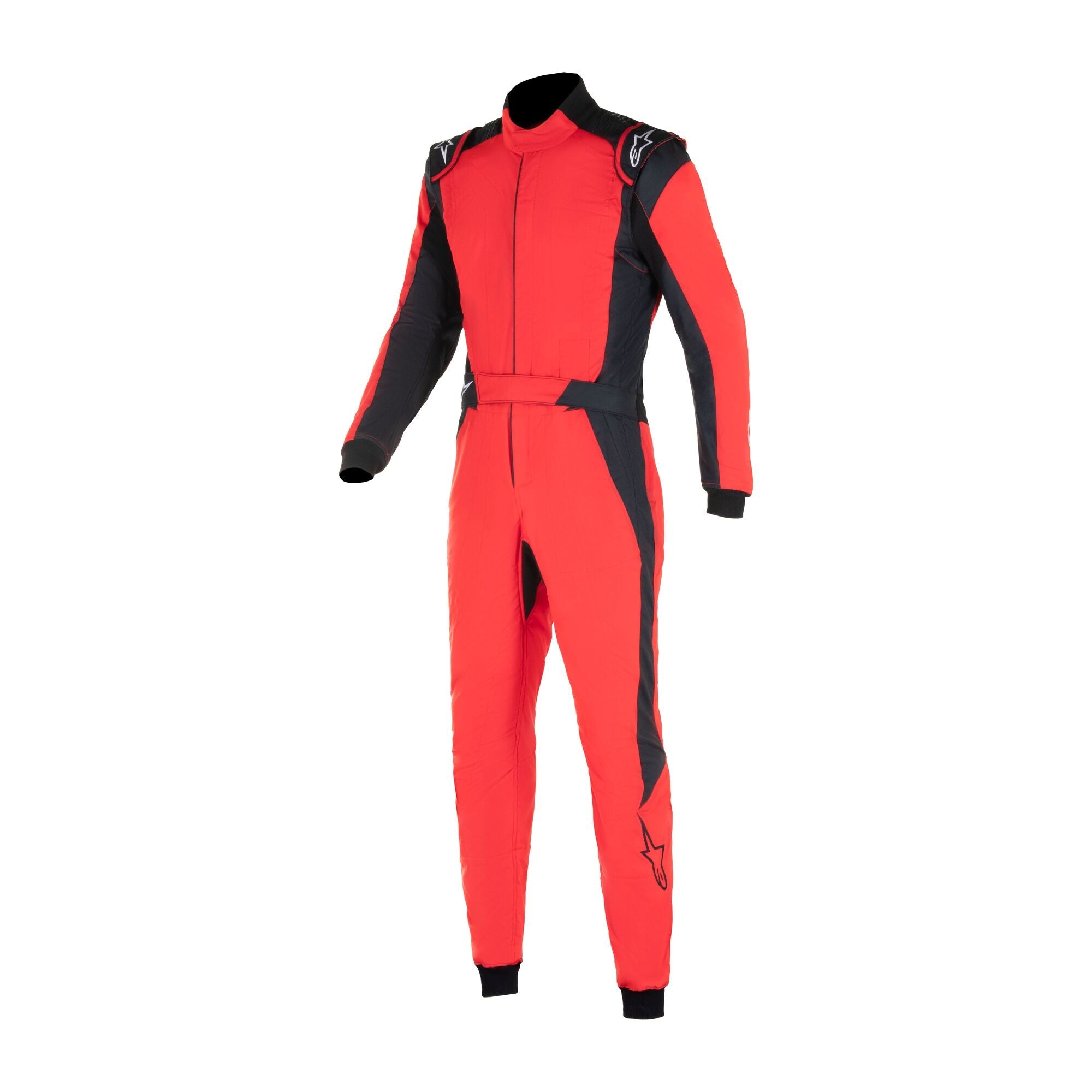 Alpinestars Macacão GP Pro Comp V2, macacão de corrida para homem, vermelho e preto, certificado FIA, construção multicamada leve
