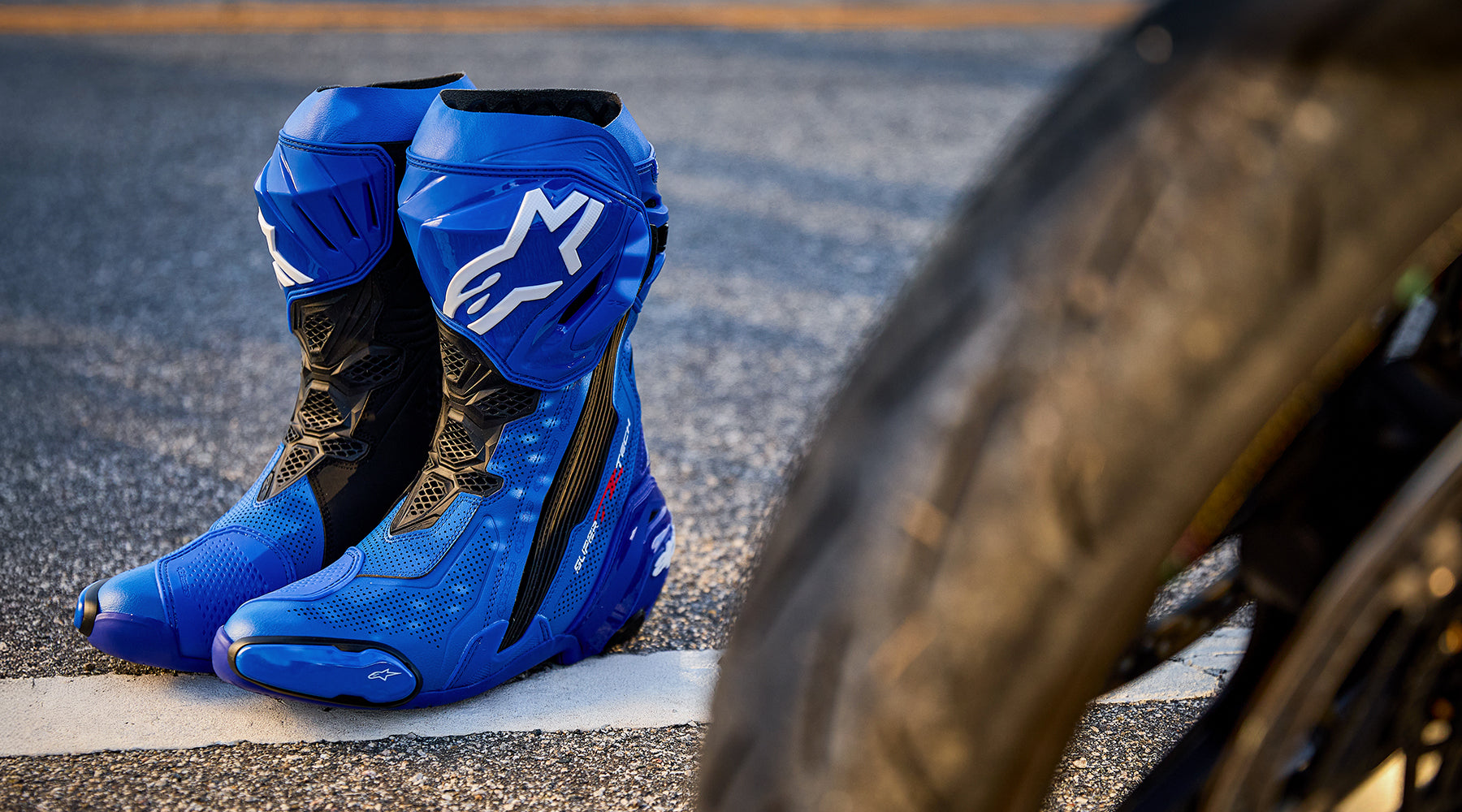 Botas Supertech R Vented - botas RACING/SPORT PRETO