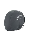Alpinestars Supertech R10 Soft Bag, saco de transporte para capacete, cinzento escuro, logótipo de estrela Astars branco, capa protetora têxtil leve para transporte de capacete de motociclismo
