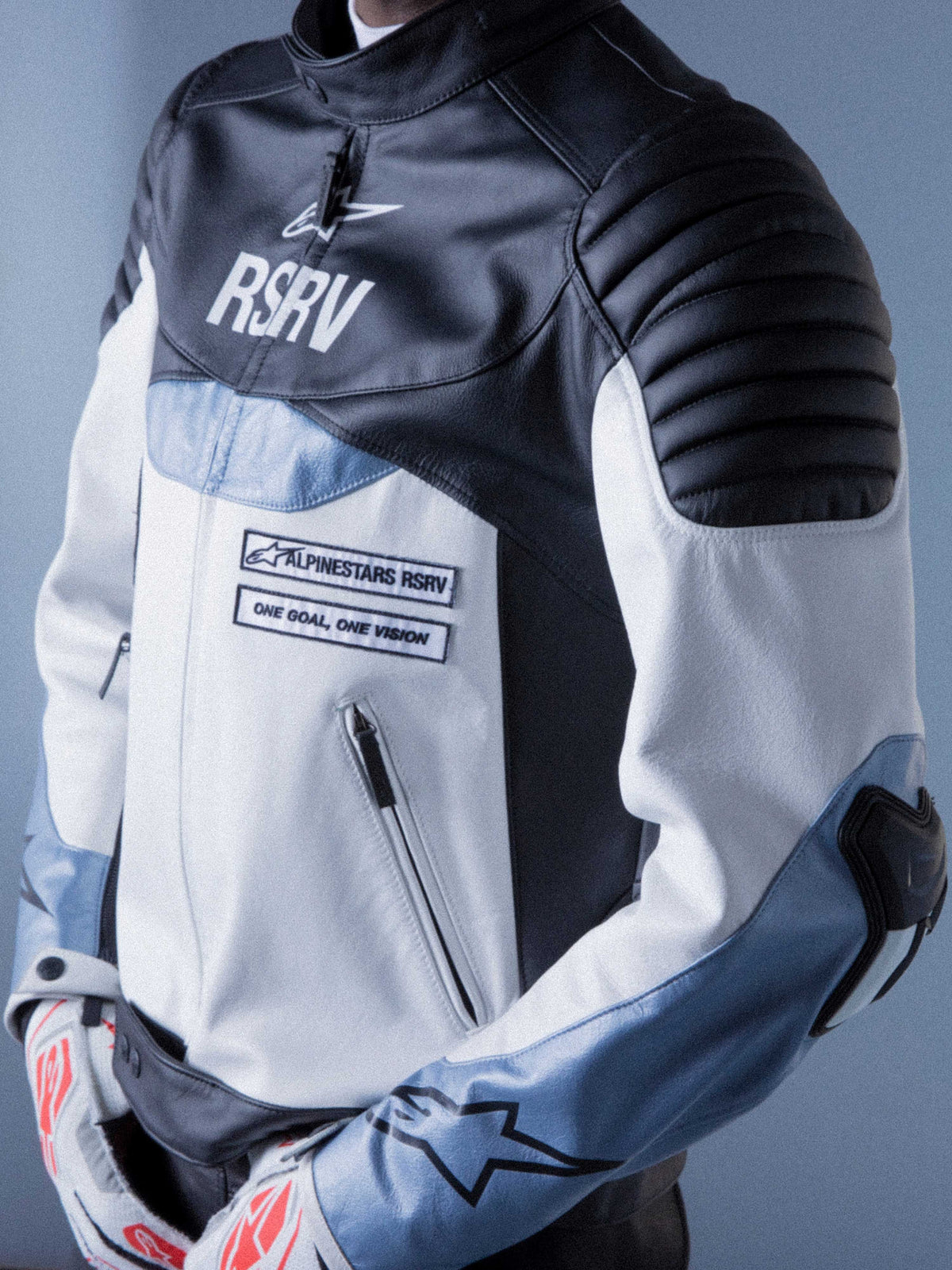 Jaqueta De Couro RSRV Threadline