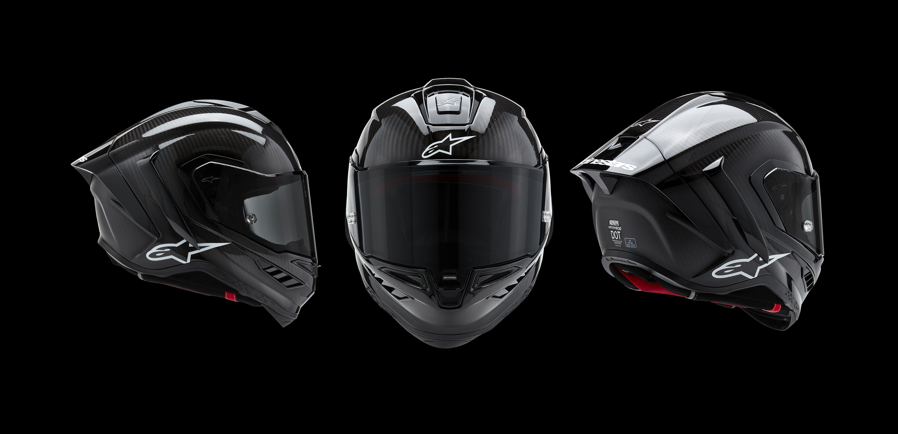Supertech R10 Solid - Capacete Motociclismo Vermelho | Alpinestars®