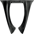 Alpinestars BNS Tech Carbon Neck Support, protetor de pescoço de motocross preto, construção em polímero de carbono, design em forma de U para integridade estrutural e dissipação de energia, equipamento de segurança ergonómico e leve para condução todo-o-terreno