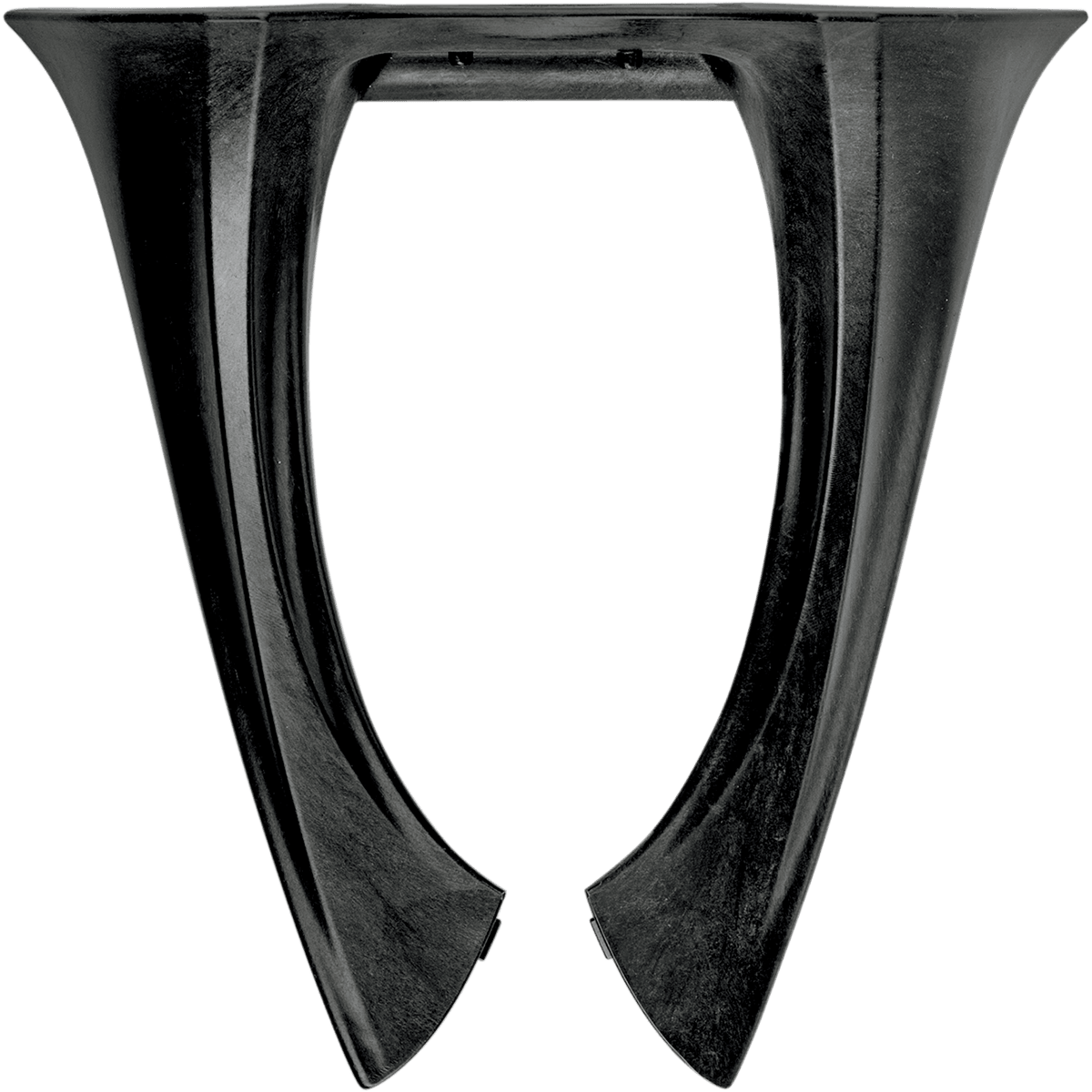 Alpinestars BNS Tech Carbon Neck Support, protetor de pescoço de motocross preto, construção em polímero de carbono, design em forma de U para integridade estrutural e dissipação de energia, equipamento de segurança ergonómico e leve para condução todo-o-terreno