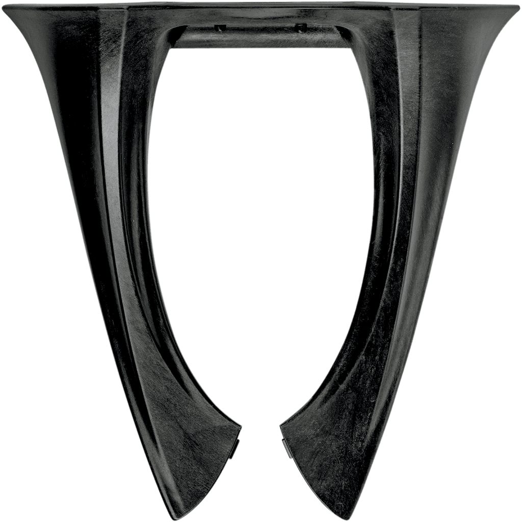 Alpinestars BNS Tech Carbon Neck Support, protetor de pescoço de motocross preto, construção em polímero de carbono, design em forma de U para integridade estrutural e dissipação de energia, equipamento de segurança ergonómico e leve para condução todo-o-terreno