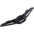 Alpinestars Supertech Breath Deflector, Motorcycle Helmet Accessory, Black, precision-molded plastic with an angular design and symmetrical ventilation openings, matte finish, compatible with S-M10 and S-M8 helmets