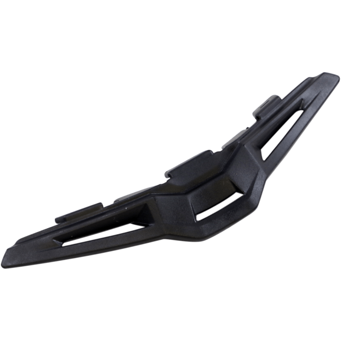 Alpinestars Supertech Breath Deflector, acessório para capacete de motociclo, preto, plástico moldado com precisão com design angular e aberturas de ventilação simétricas, acabamento mate, compatível com capacetes S-M10 e S-M8
